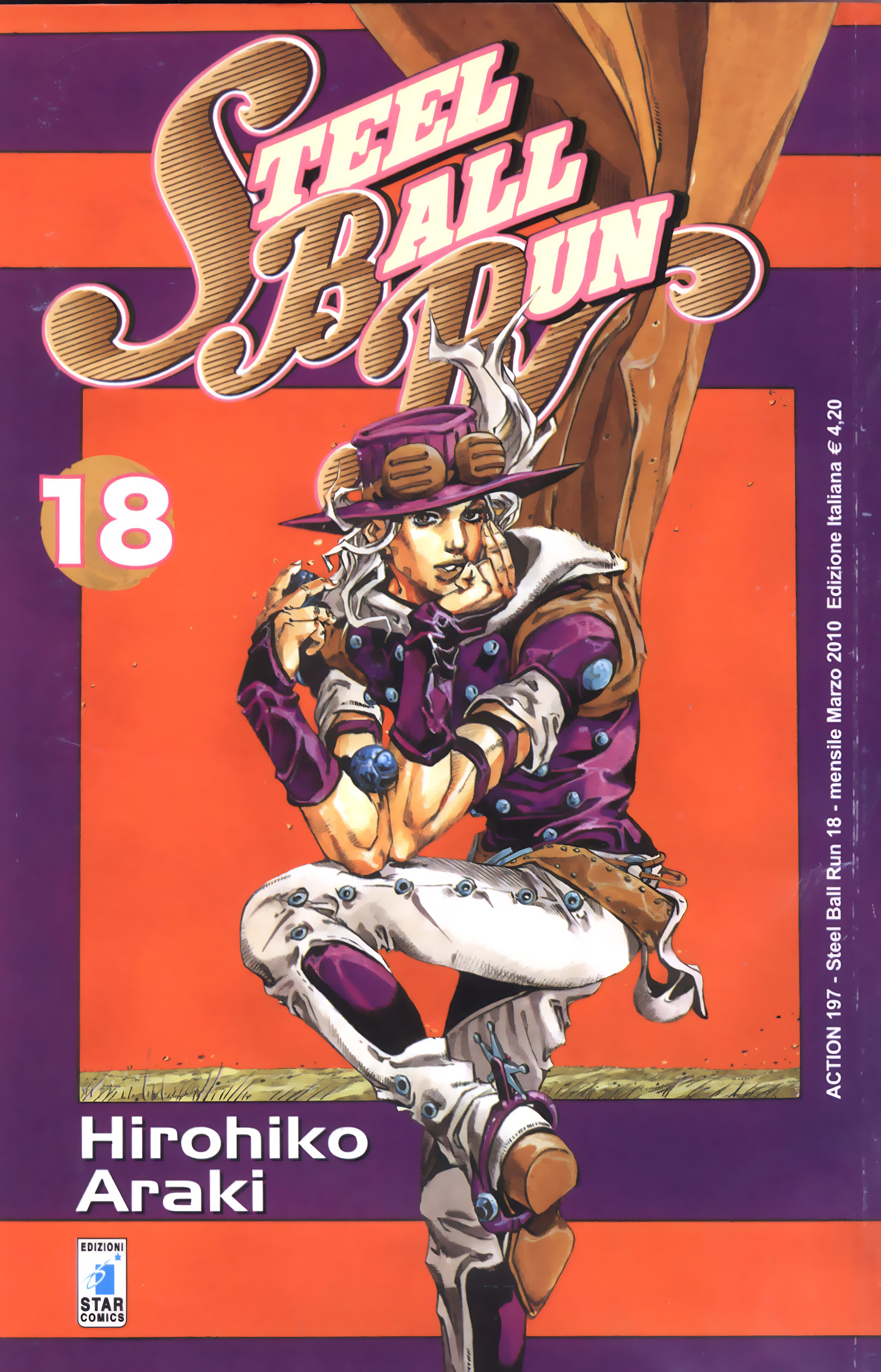 JoJo's Bizarre Adventure Part 7 - Steel Ball Run-Volume 18